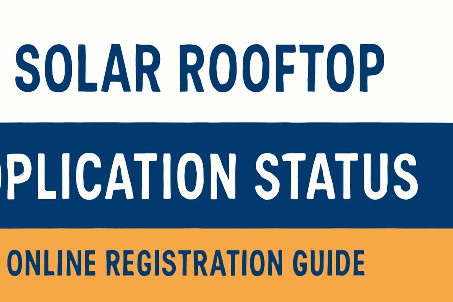 Solar Rooftop Application Status Online Registration Guide